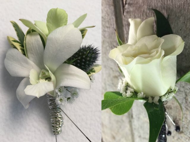 Matching Boutonniere